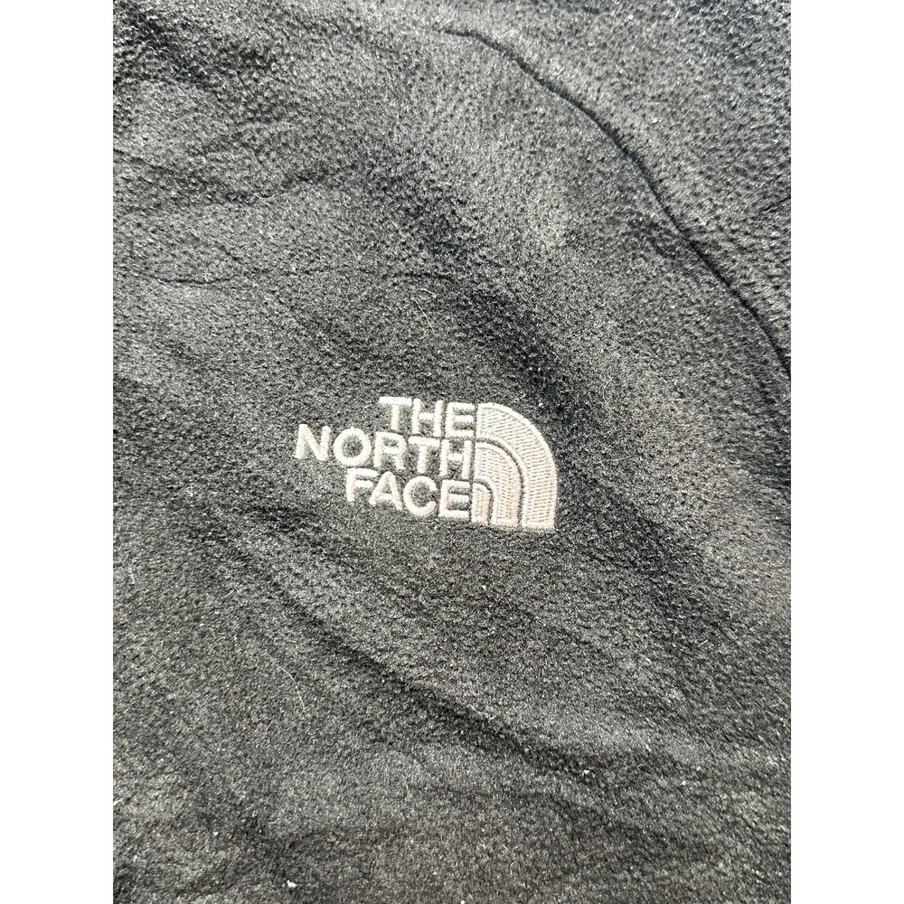The North Face Fleece Jacket Mens Medium Black Full Zip Outdoor Hiking Warm - Picture 8 of 13